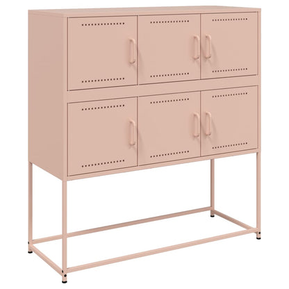 Credenza Rosa 100,5x39x107 cm in Acciaio