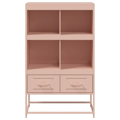 Credenza Rosa 68x39x111,5 cm Acciaio