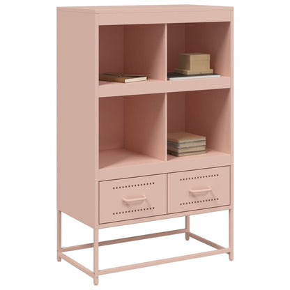 Credenza Rosa 68x39x111,5 cm Acciaio