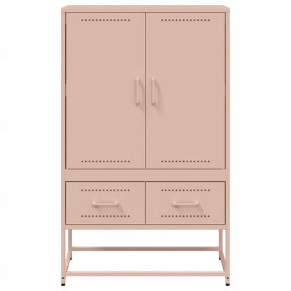 Credenza Rosa 68x39x111,5 cm Acciaio - homemem39