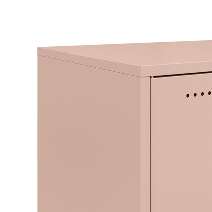 Credenza Rosa 68x39x72 cm in Acciaio - homemem39