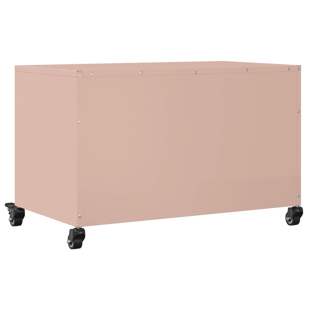 Mobile TV Rosa 68x39x43,5 cm in Acciaio - homemem39