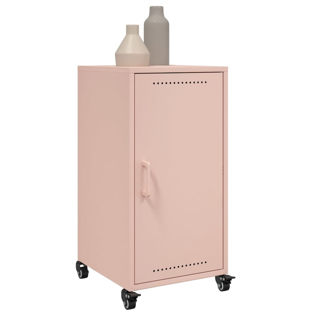 Credenza Rosa 36x39x72 cm in Acciaio - homemem39