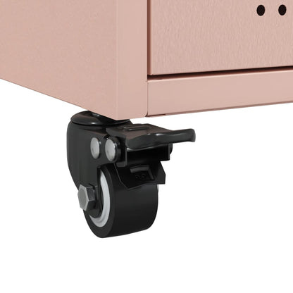 Credenza Rosa 36x39x72 cm in Acciaio - homemem39