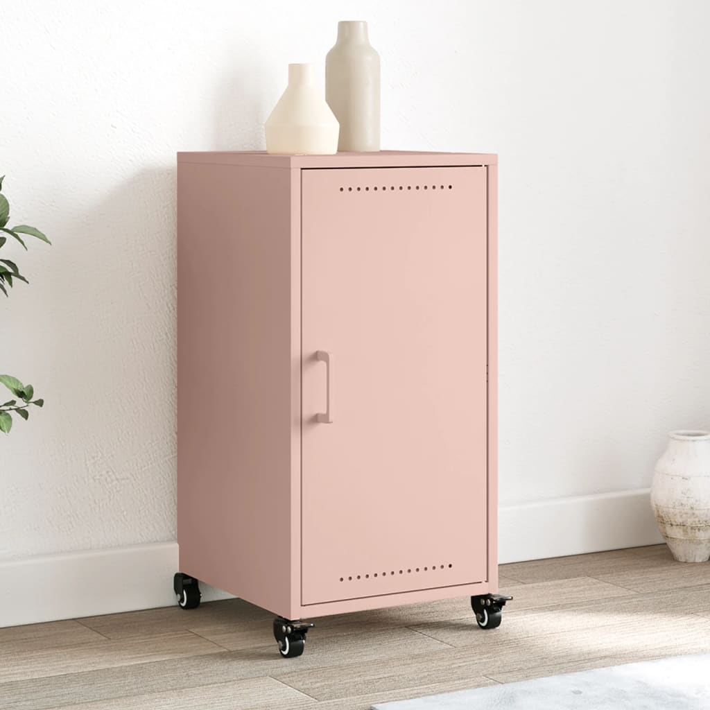 Credenza Rosa 36x39x72 cm in Acciaio - homemem39