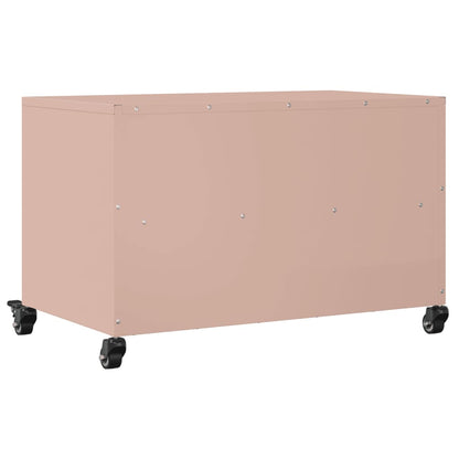 Mobile TV Rosa 68x39x43,5 cm in Acciaio - homemem39