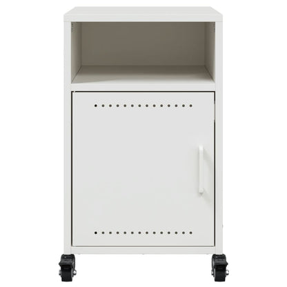 Comodini 2 pz Bianchi 36x39x59 cm in Acciaio | homemem39