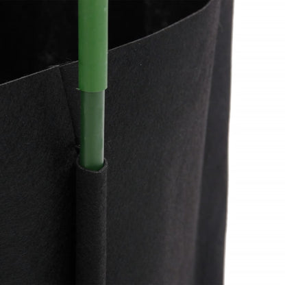 Sostegno Pomodori con Sacchetto Piante 2pz 154 cm Acciaio e PP