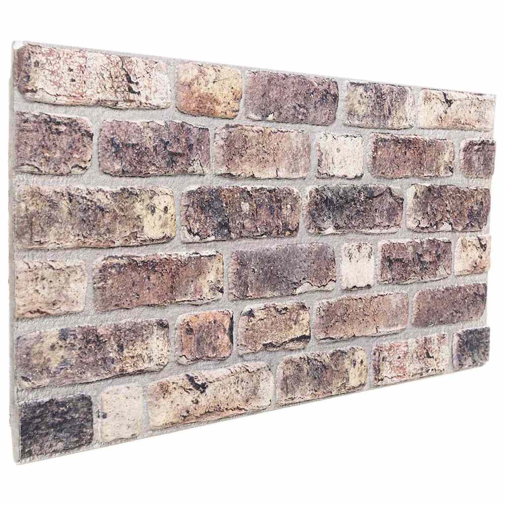 Pannelli Murali 3D 10 pz Marrone Scuro 100x50 cm EPS