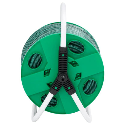 Avvolgitubo Verde Autoportante con Tubo 20 m PVC | homemem39