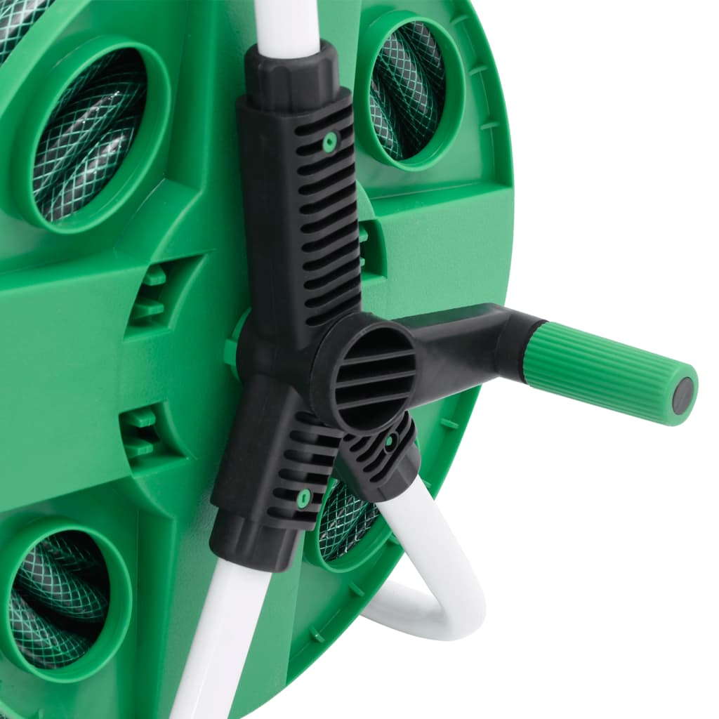 Avvolgitubo Verde Autoportante con Tubo 20 m PVC