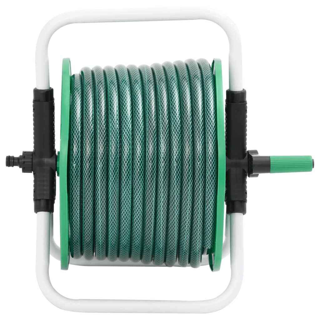 Avvolgitubo Verde Autoportante con Tubo 30 m PVC | homemem39