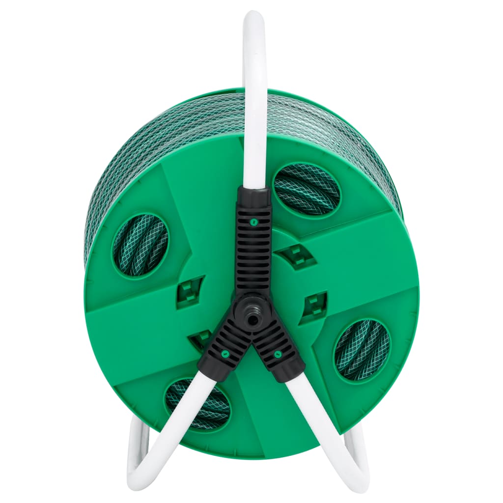 Avvolgitubo Verde Autoportante con Tubo 30 m PVC | homemem39