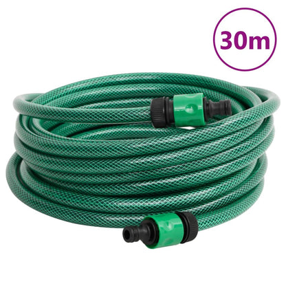 Avvolgitubo Verde Autoportante con Tubo 30 m PVC | homemem39