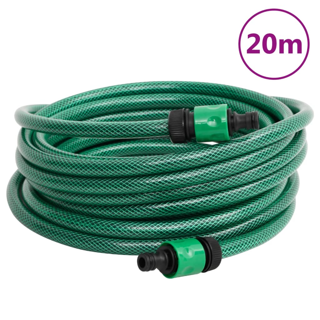 Avvolgitubo Verde Autoportante con Tubo 20 m PVC
