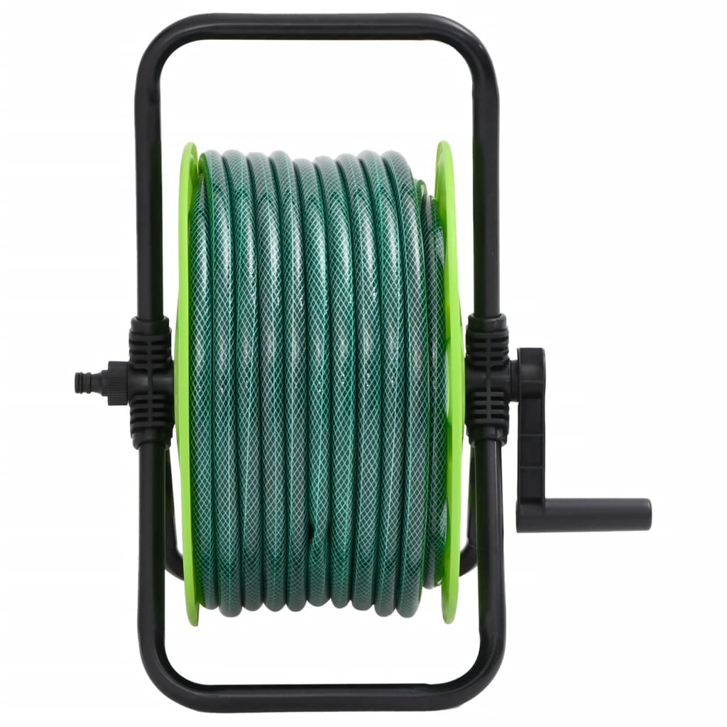Avvolgitubo Verde Autoportante con Tubo 30 m PVC | homemem39