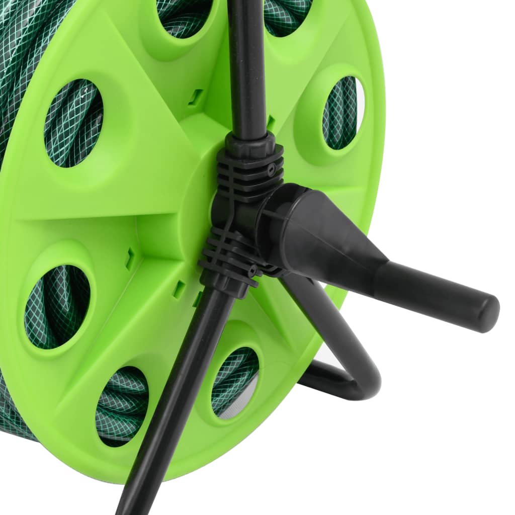 Avvolgitubo Verde Autoportante con Tubo 30 m PVC