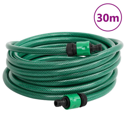 Avvolgitubo Verde Autoportante con Tubo 30 m PVC | homemem39