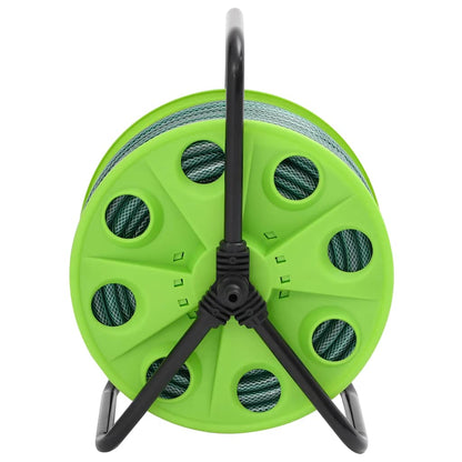Avvolgitubo Autonomo Verde con Set Raccordi Tubo 0,5" 30 m PVC