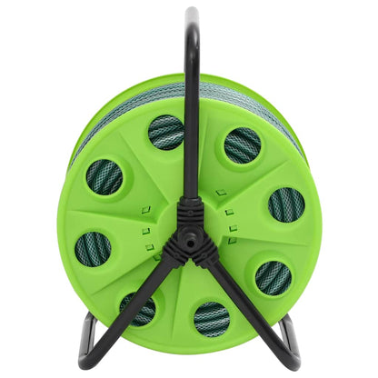 Avvolgitubo Autonomo Verde con Set Raccordi Tubo 0,75" 20 m PVC
