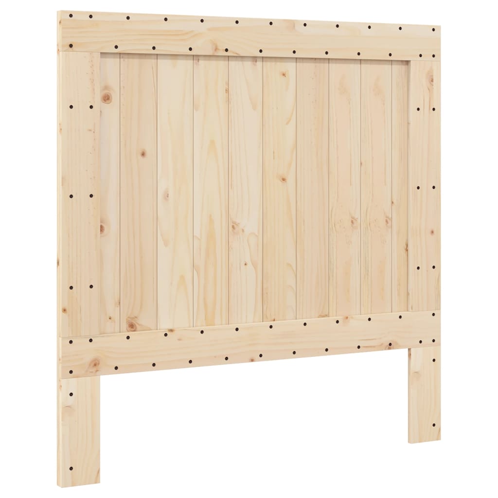 Giroletto con Testiera 100x200 cm Legno Massello di Pino