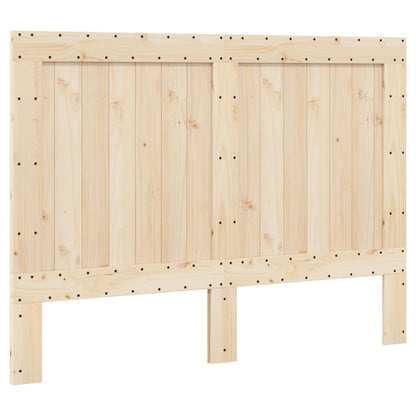 Giroletto con Testiera 140x200 cm in Legno Massello di Pino | homemem39