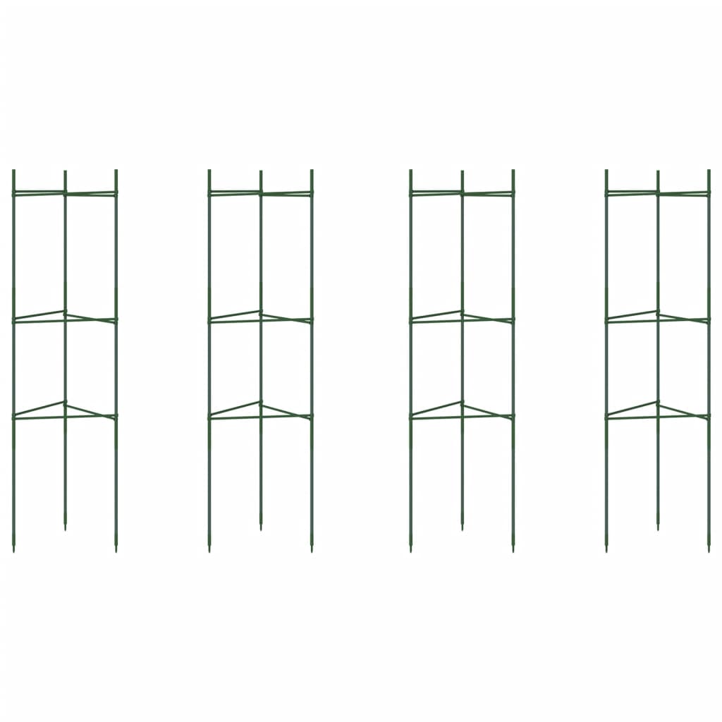 Sostegni per Pomodori 4pz 116 cm in Acciaio e PP