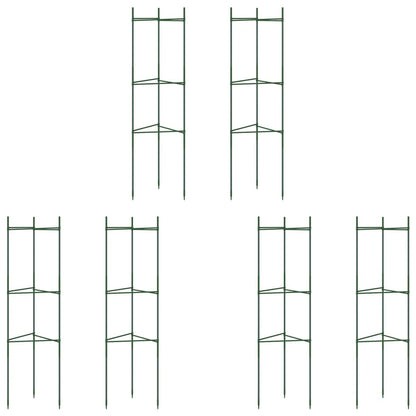 Sostegni per Pomodori 6pz 116 cm in Acciaio e PP