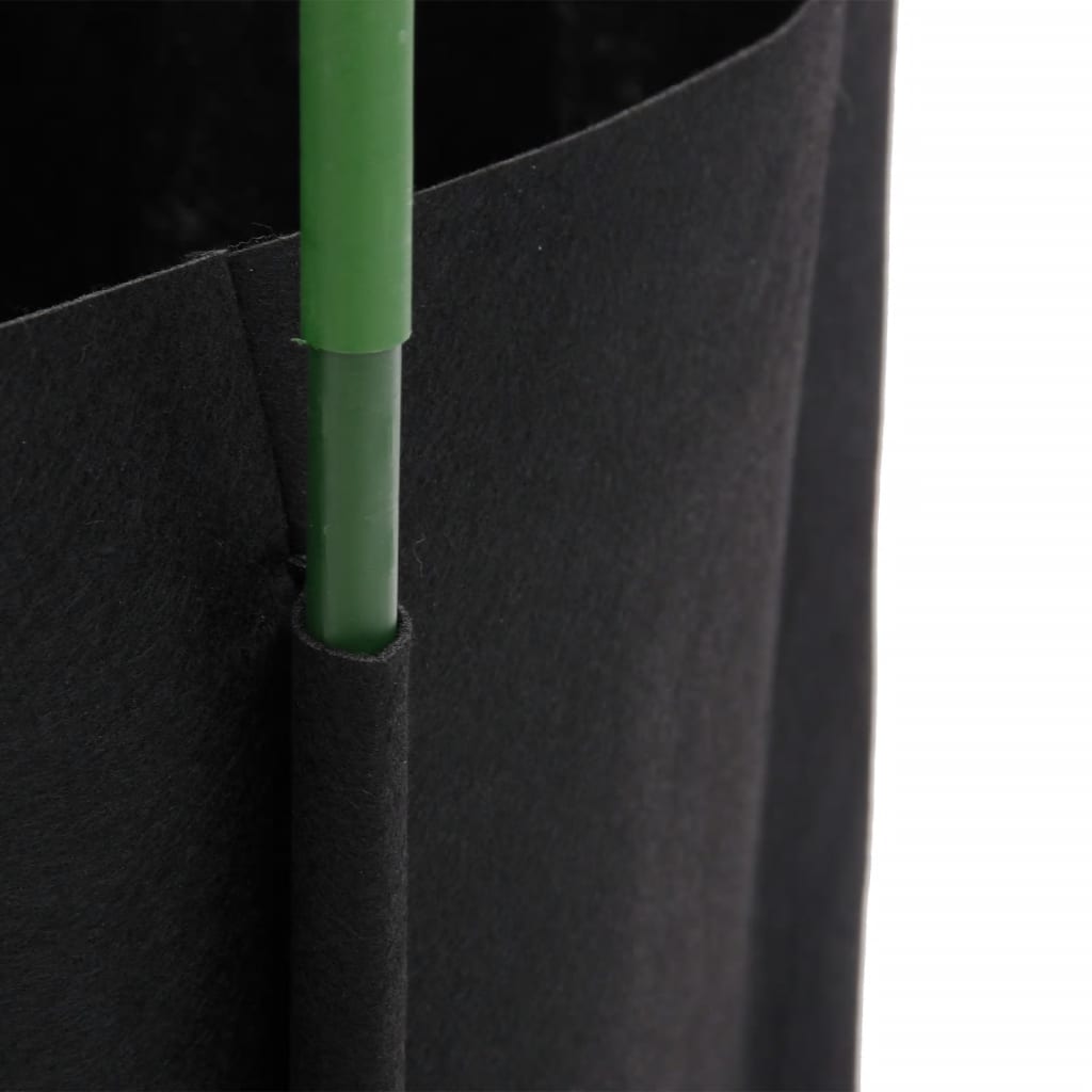 Sostegni Pomodori con Sacchetti Piante 6pz 116 cm Acciaio e PP