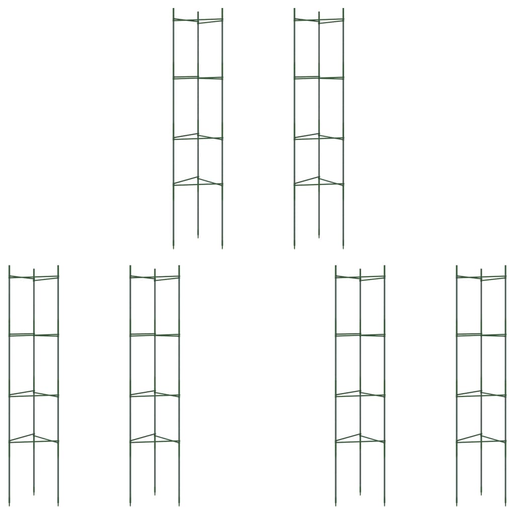 Sostegni per Pomodori 6pz 154 cm in Acciaio e PP