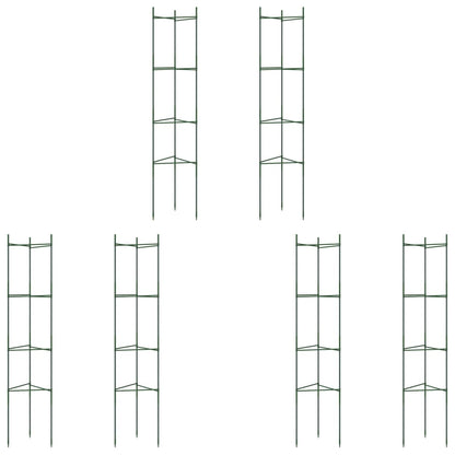 Sostegni per Pomodori 6pz 154 cm in Acciaio e PP