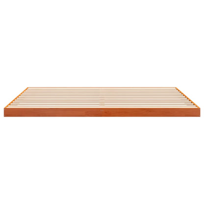 Giroletto Marrone Cera 200x200 cm in Legno Massello di Pino | homemem39
