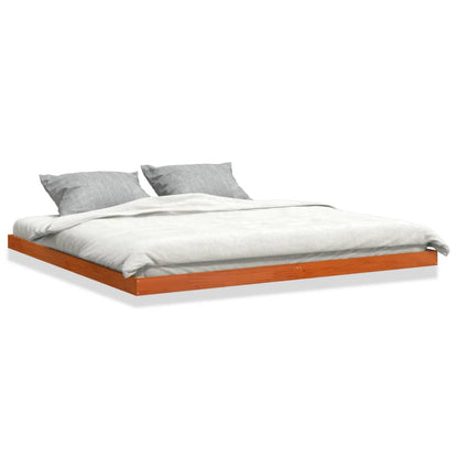 Giroletto Marrone Cera 180x200 cm in Legno Massello di Pino | homemem39