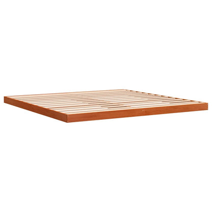 Giroletto Marrone Cera 180x200 cm in Legno Massello di Pino