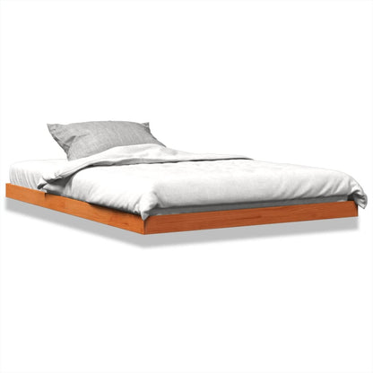 Giroletto Marrone Cera 135x190 cm in Legno Massello di Pino | homemem39