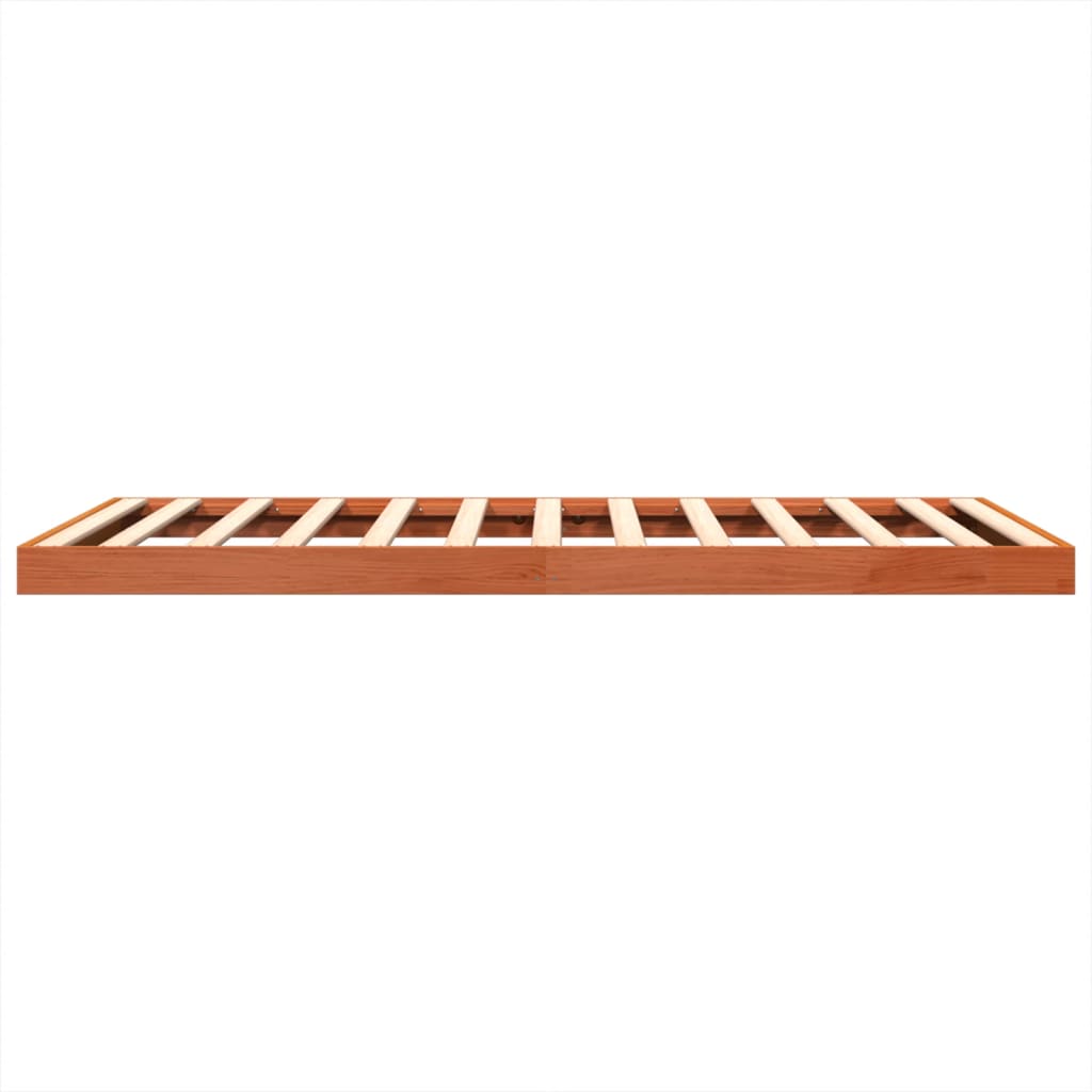 Giroletto Marrone Cera 135x190 cm in Legno Massello di Pino | homemem39