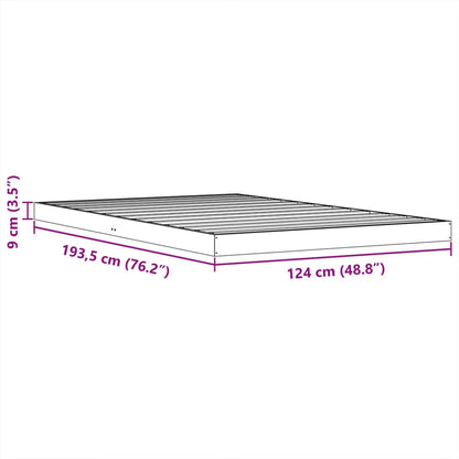 Giroletto Marrone Cera 120x190 cm in Legno Massello di Pino | homemem39
