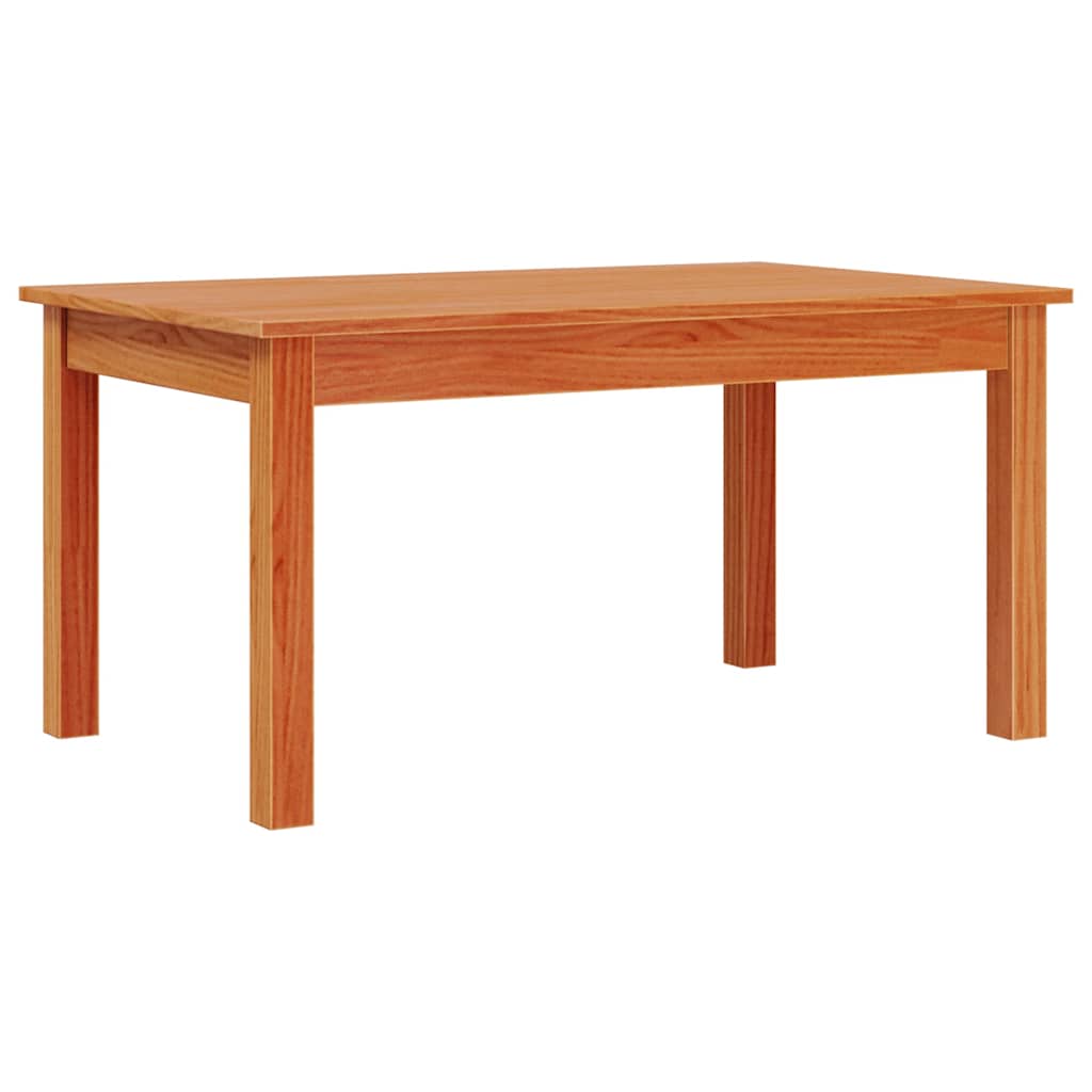 Tavolino da Salotto Marrone Cera Legno Massello di Pino | homemem39