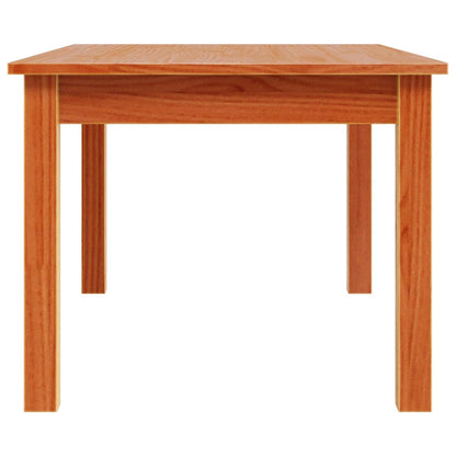 Tavolino da Salotto Marrone Cera Legno Massello di Pino | homemem39