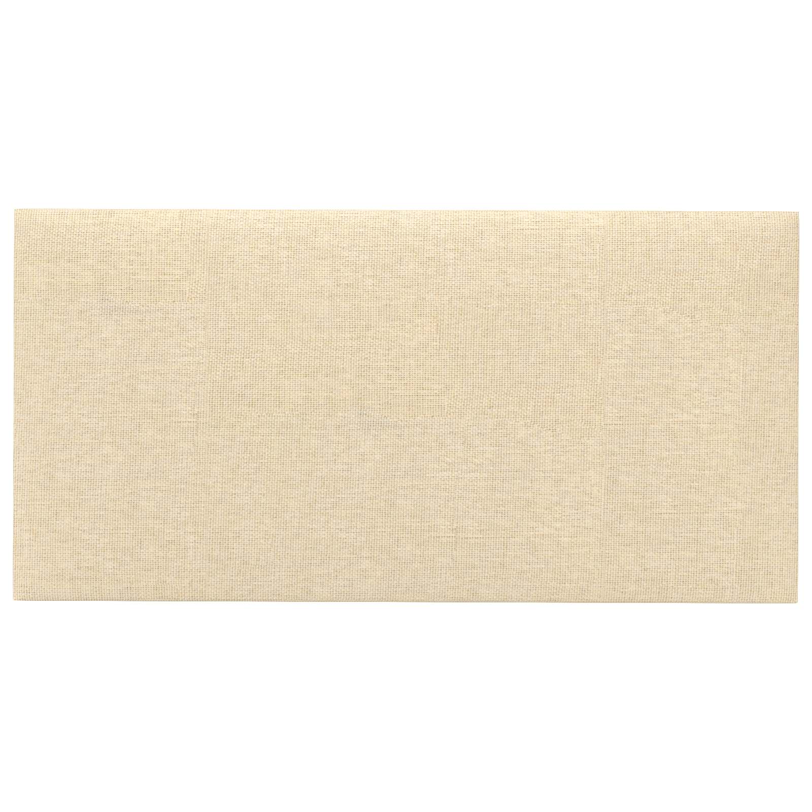 Testiera da Parete 12 pcs Crema 30 x 15 cm Tessuto | homemem39