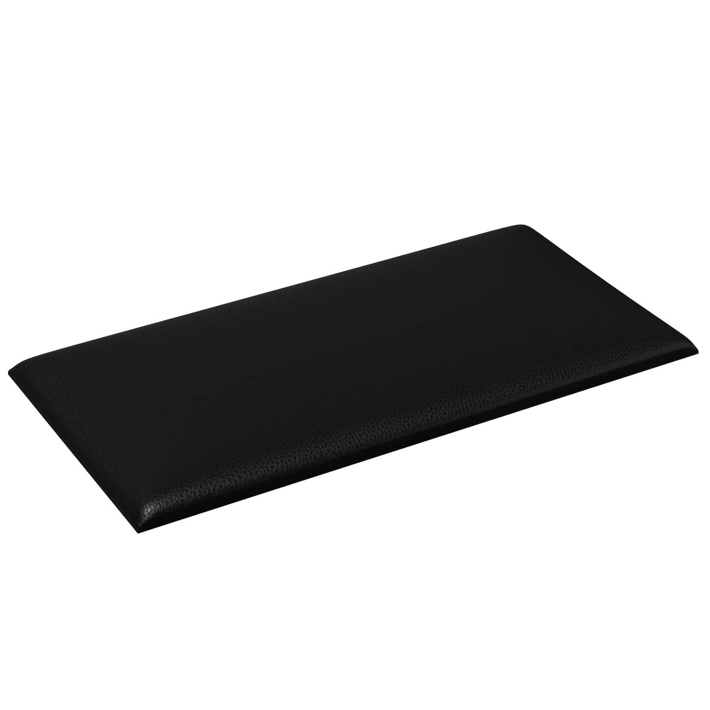 Testiera da Parete 12 pcs Nero 30 x 15 cm Tessuto | homemem39