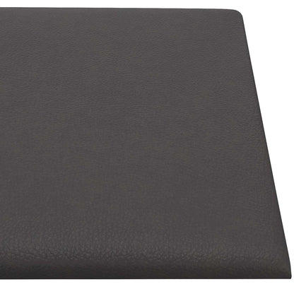 Testiera da Parete 12 pcs Grigio 30 x 15 cm Tessuto | homemem39