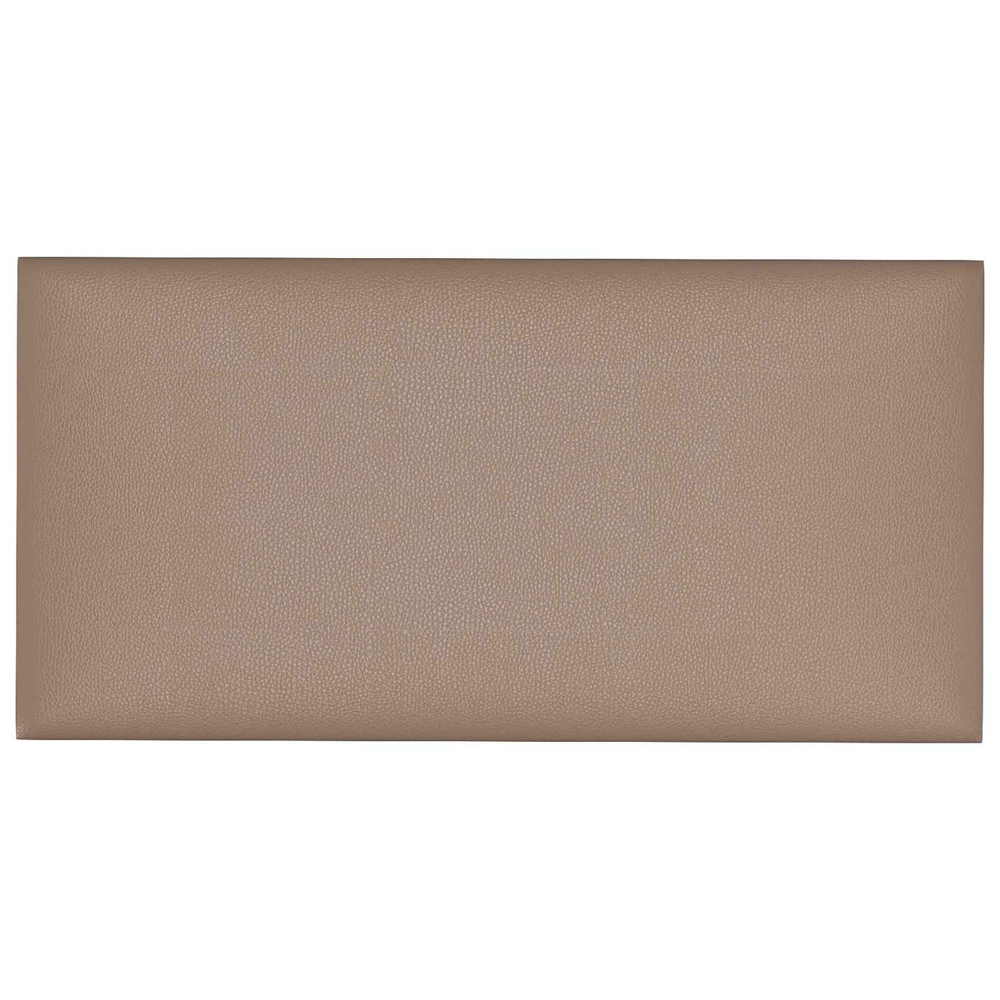 Testiera da Parete 12 pcs Cappuccino 30 x 15 cm Tessuto