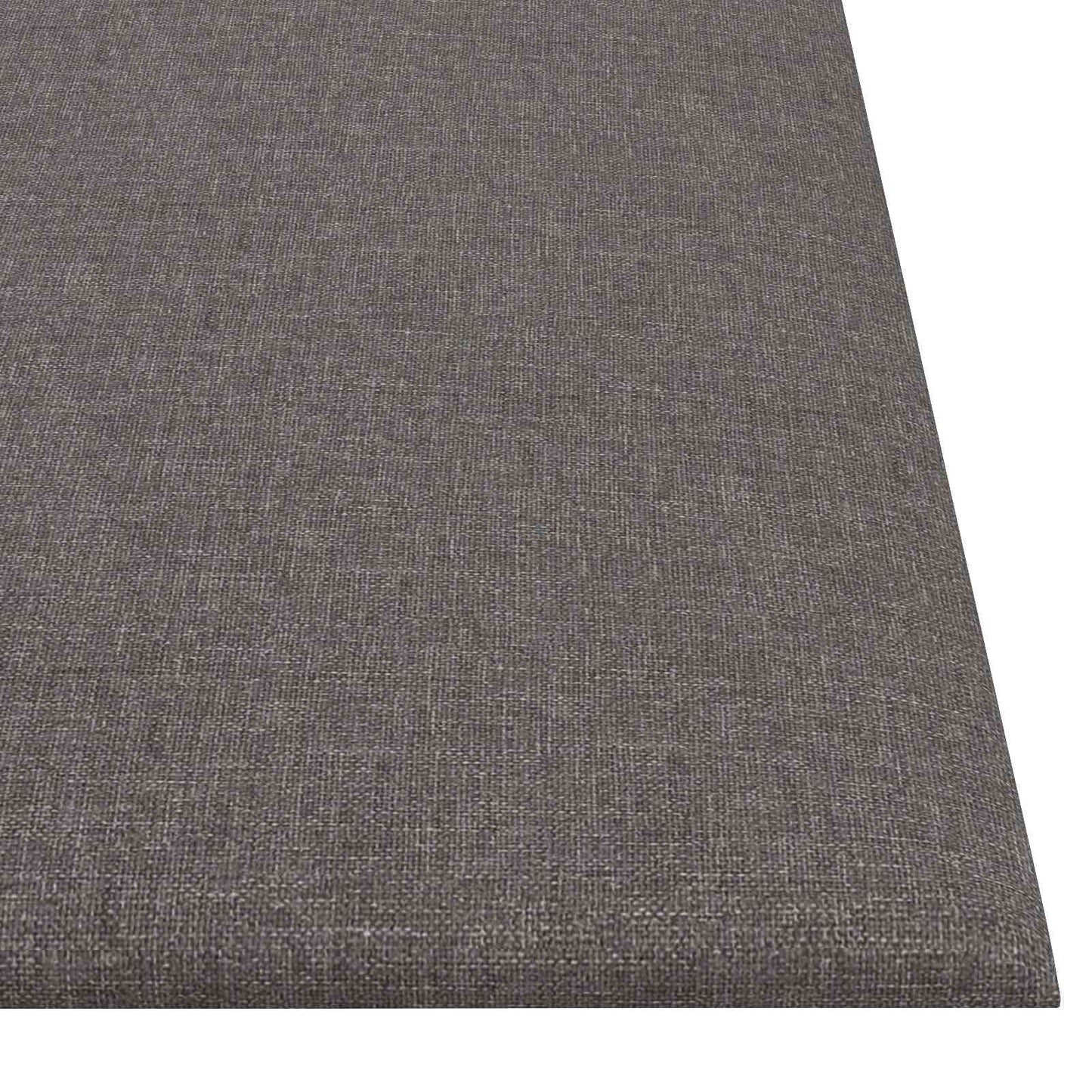 Testiera da Parete 12 pcs Grigio chiaro 30 x 30 cm Tessuto | homemem39
