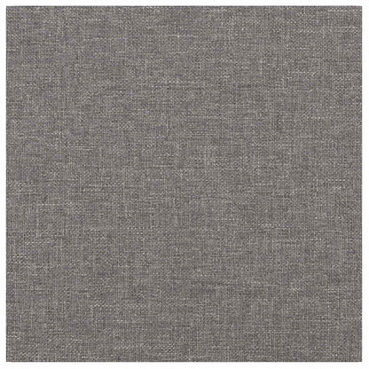 Testiera da Parete 12 pcs Grigio chiaro 30 x 30 cm Tessuto