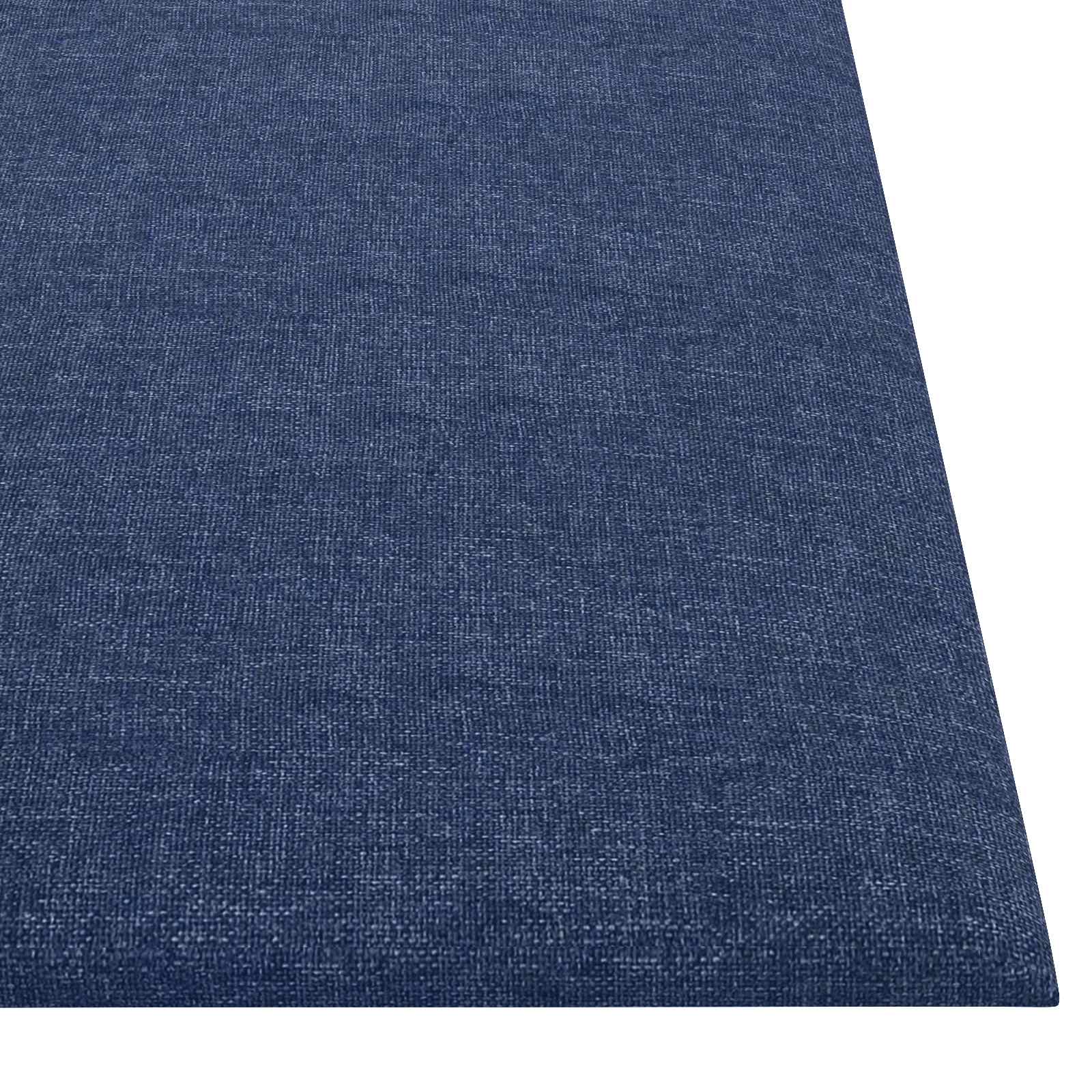 Testiera da Parete 12 pcs Blu 30 x 30 cm Tessuto | homemem39