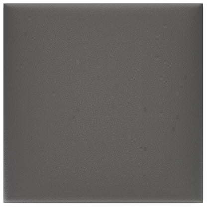 Testiera da Parete 12 pcs Grigio 30 x 30 cm Tessuto | homemem39