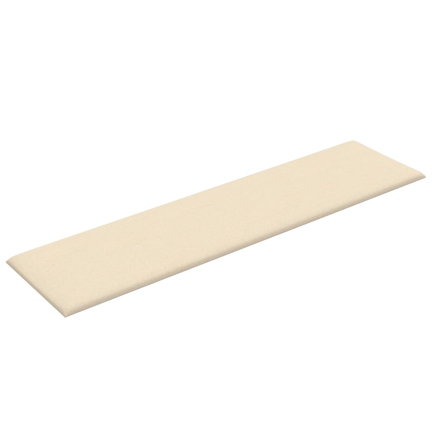 Testiera da Parete 12 pcs Crema 60 x 15 cm Tessuto | homemem39