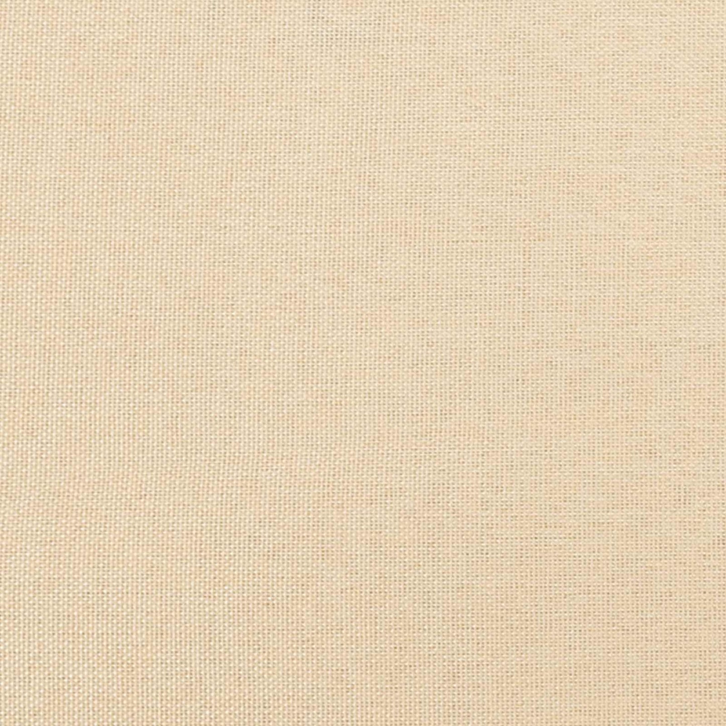 Testiera da Parete 12 pcs 60 x 15 cm Crema Tessuto