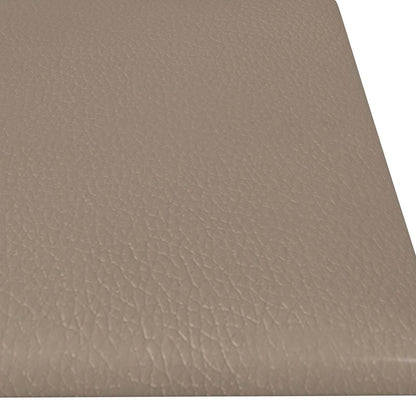 Testiera da Parete 12 pcs Cappuccino 60 x 15 cm Tessuto | homemem39